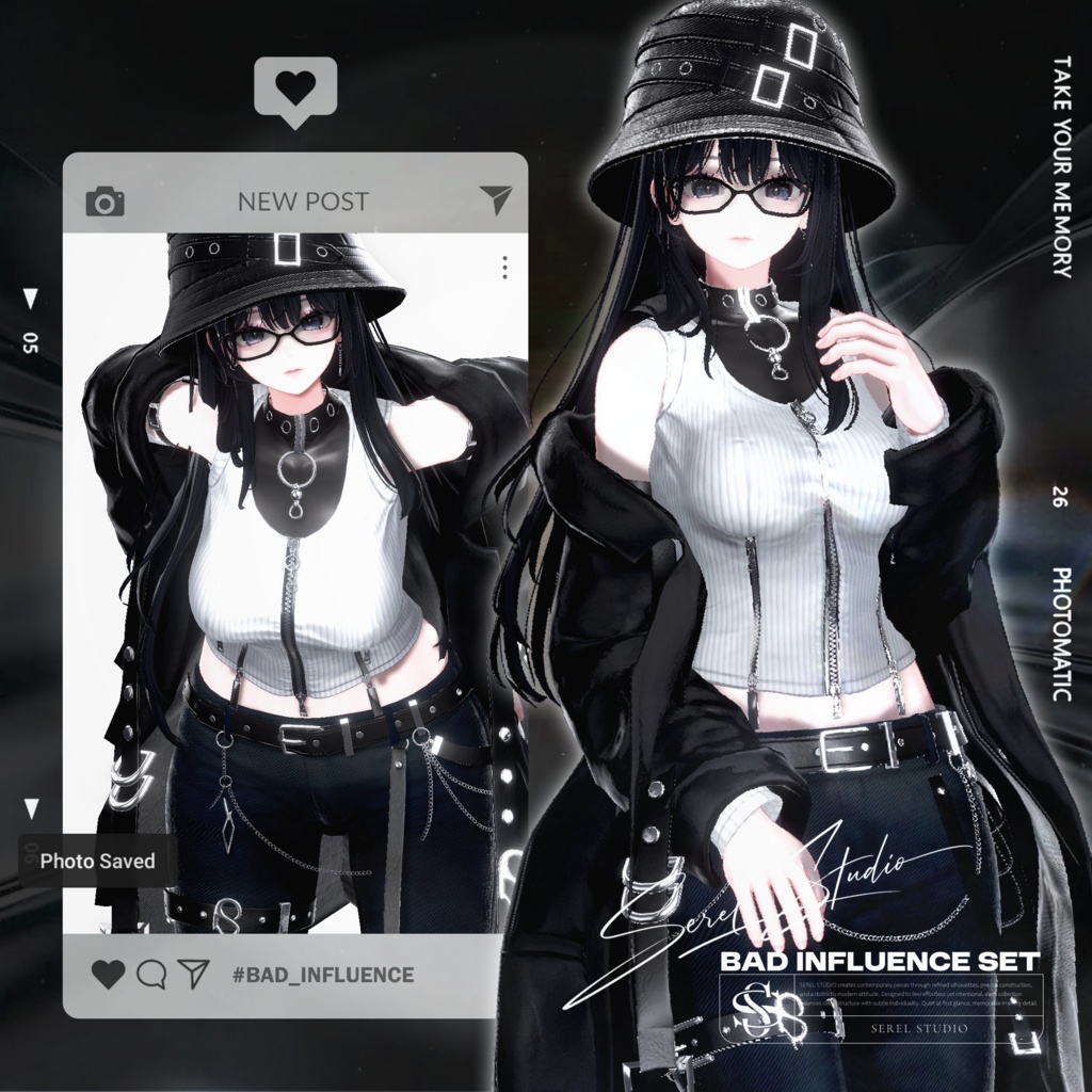 ✨発売間近✨ Bad Influence Set【20アバター対応】🎉24時間限定セール🎉