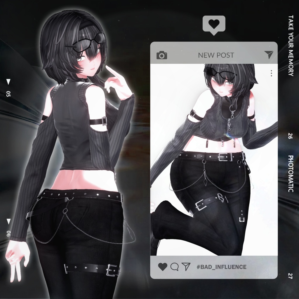 ✨発売間近✨ Bad Influence Set【20アバター対応】🎉24時間限定セール🎉