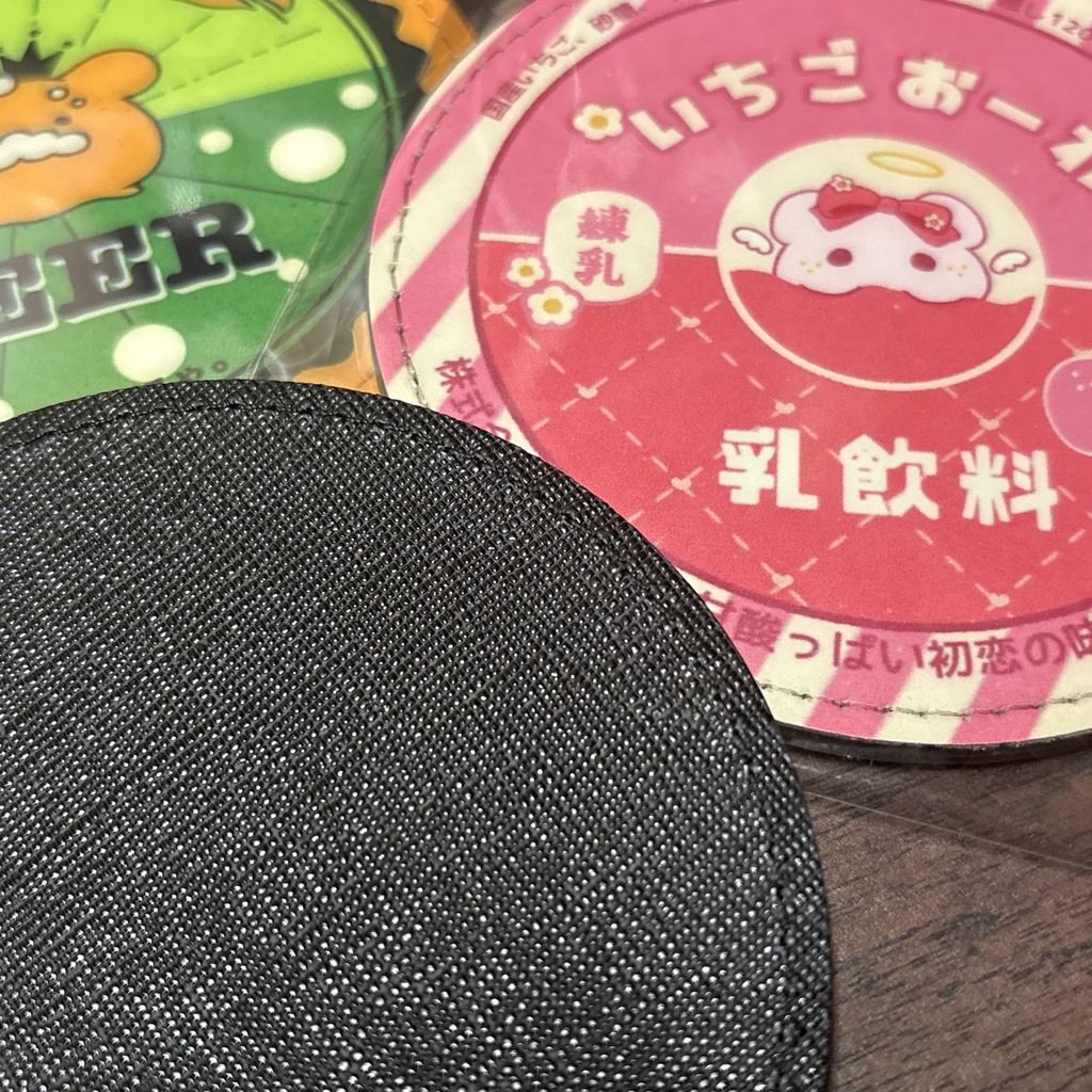 【New!】合皮コースター