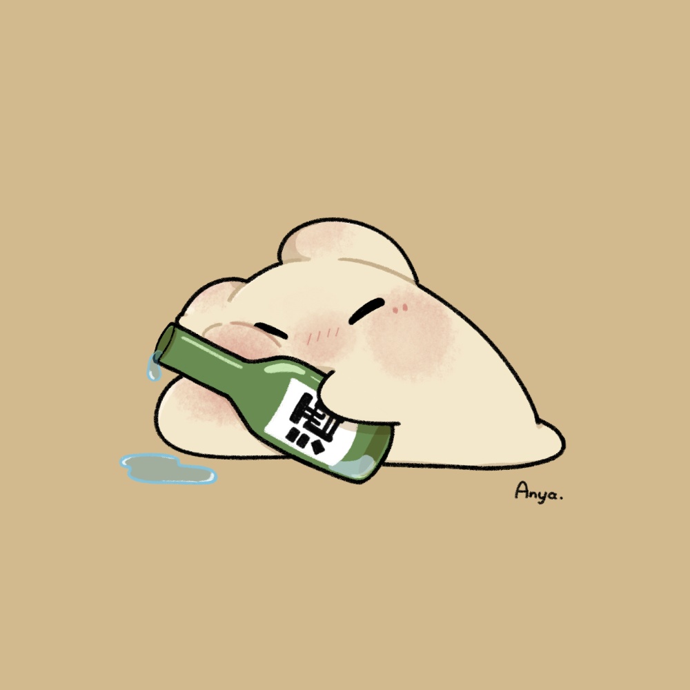 お酒フラッピィステッカー