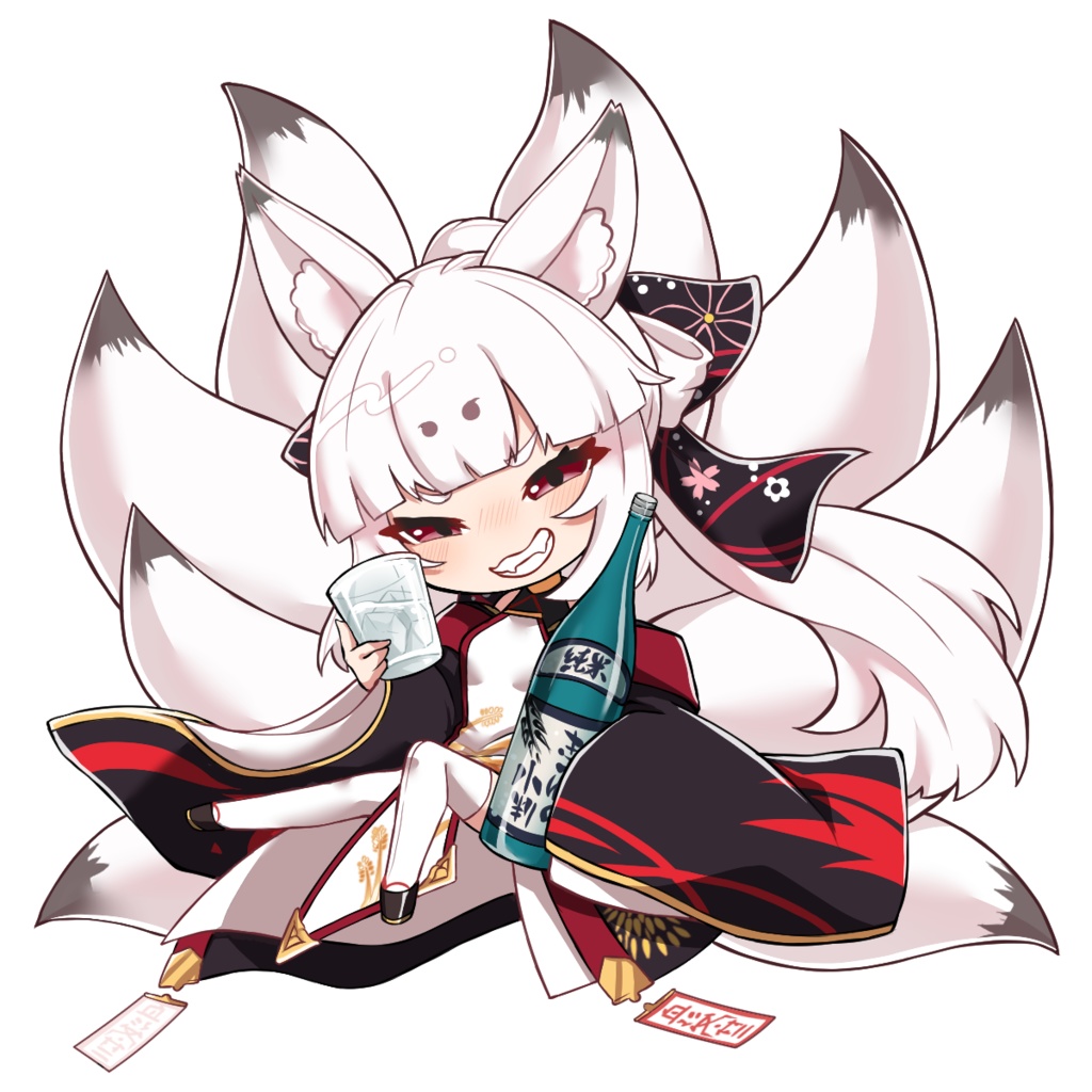 ぽしゃけとぎんこアクキー