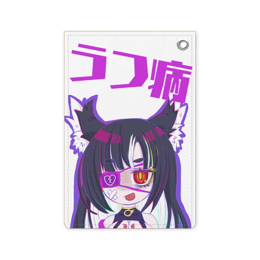 ヤミキツネぎんこのパスケース