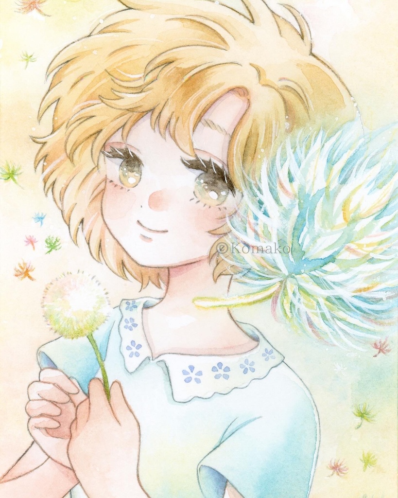 【原画】希望、そして旅立ち