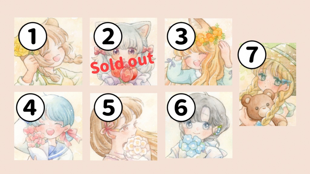 【原画】ミニ額シリーズ