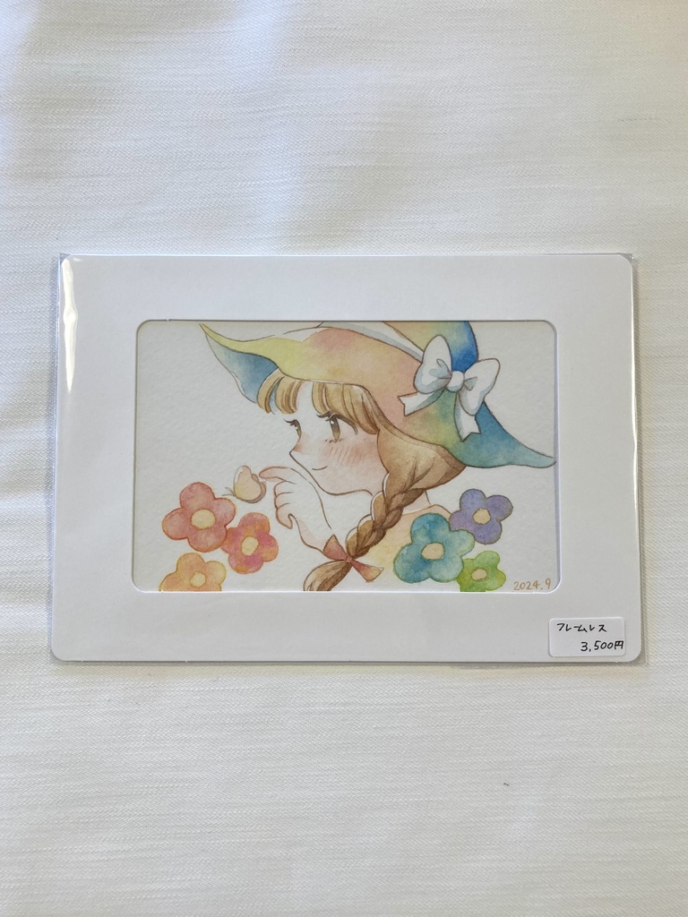 【原画】ペーパーフレーム付き