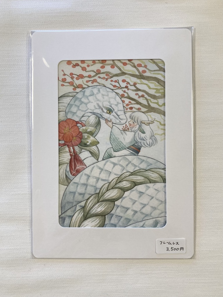 【原画】ペーパーフレーム付き