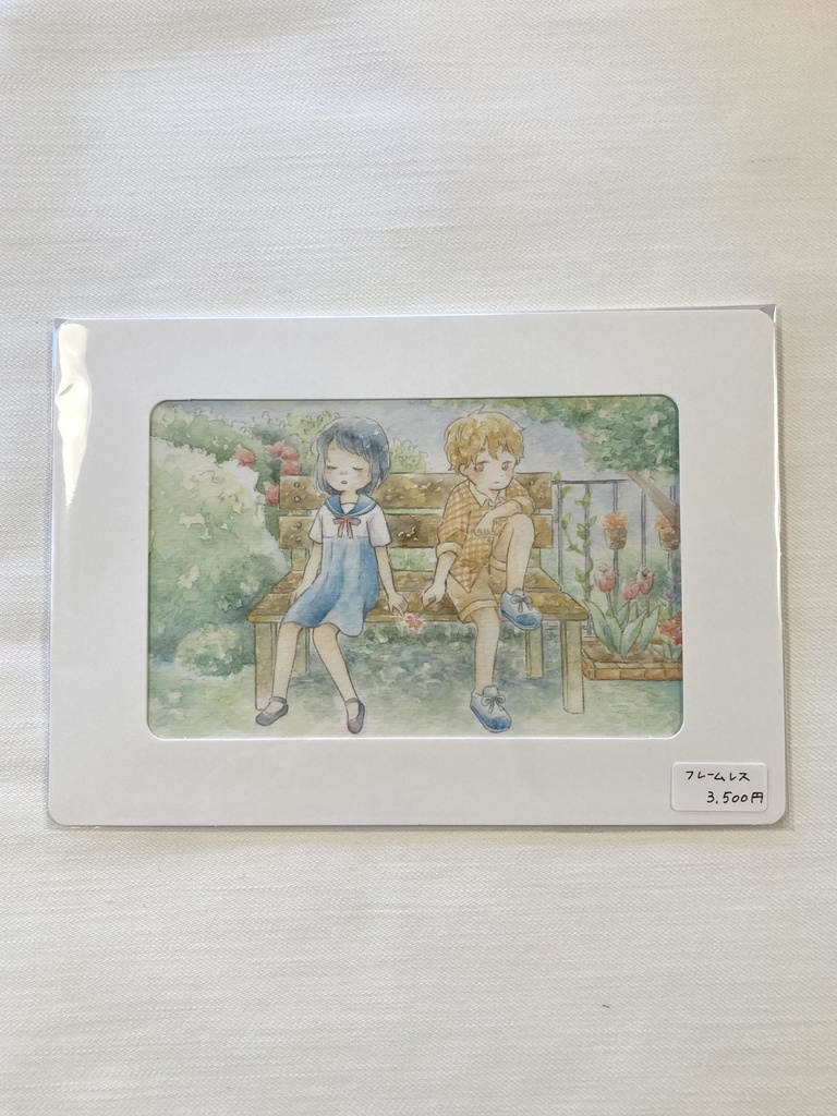 【原画】ペーパーフレーム付き