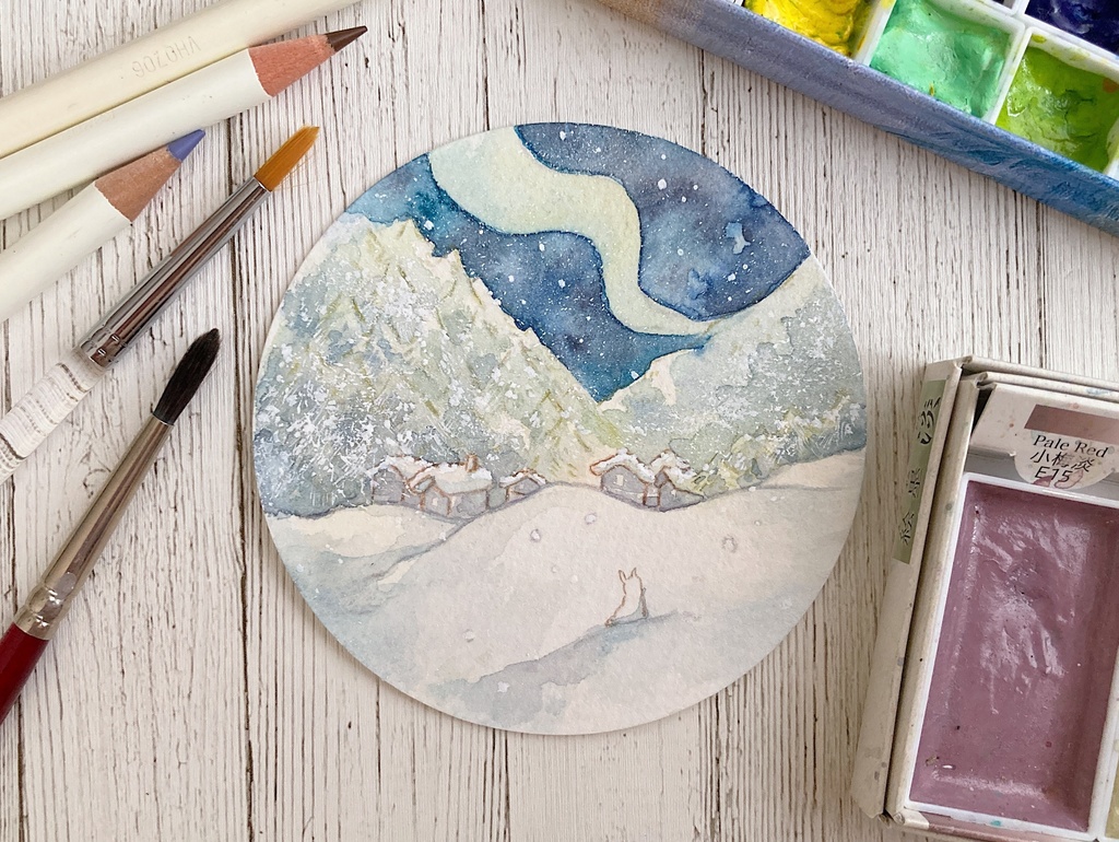 【NEW★原画】雪国