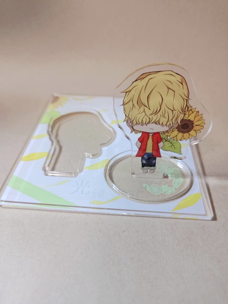 【オリキャラ】ちぐはぐカプの花言葉フレームアクスタ【DomSub】