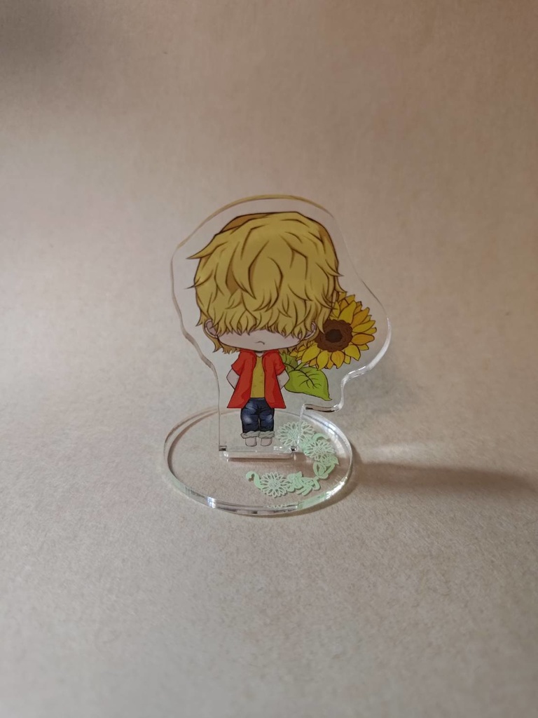 【オリキャラ】ちぐはぐカプの花言葉フレームアクスタ【DomSub】