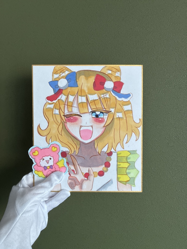 南みれぃ プリパラ 色紙