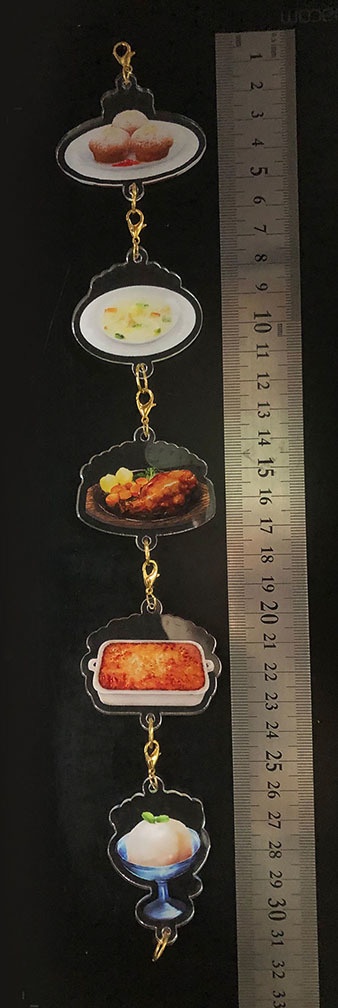 ガルグ=マク 食堂メニューアクリルキーホルダー