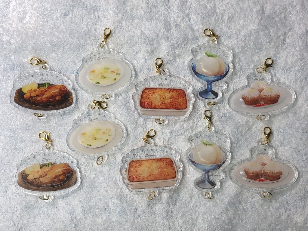 ガルグ=マク 食堂メニューアクリルキーホルダー