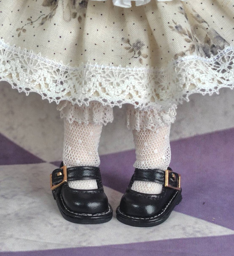 たれ耳うさぎのエプロンドレスセット・ブルー
