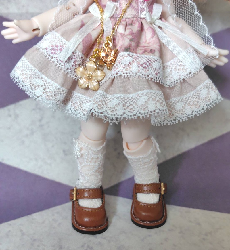 たれ耳うさぎ甘ロリドレス５点セット　ピンク