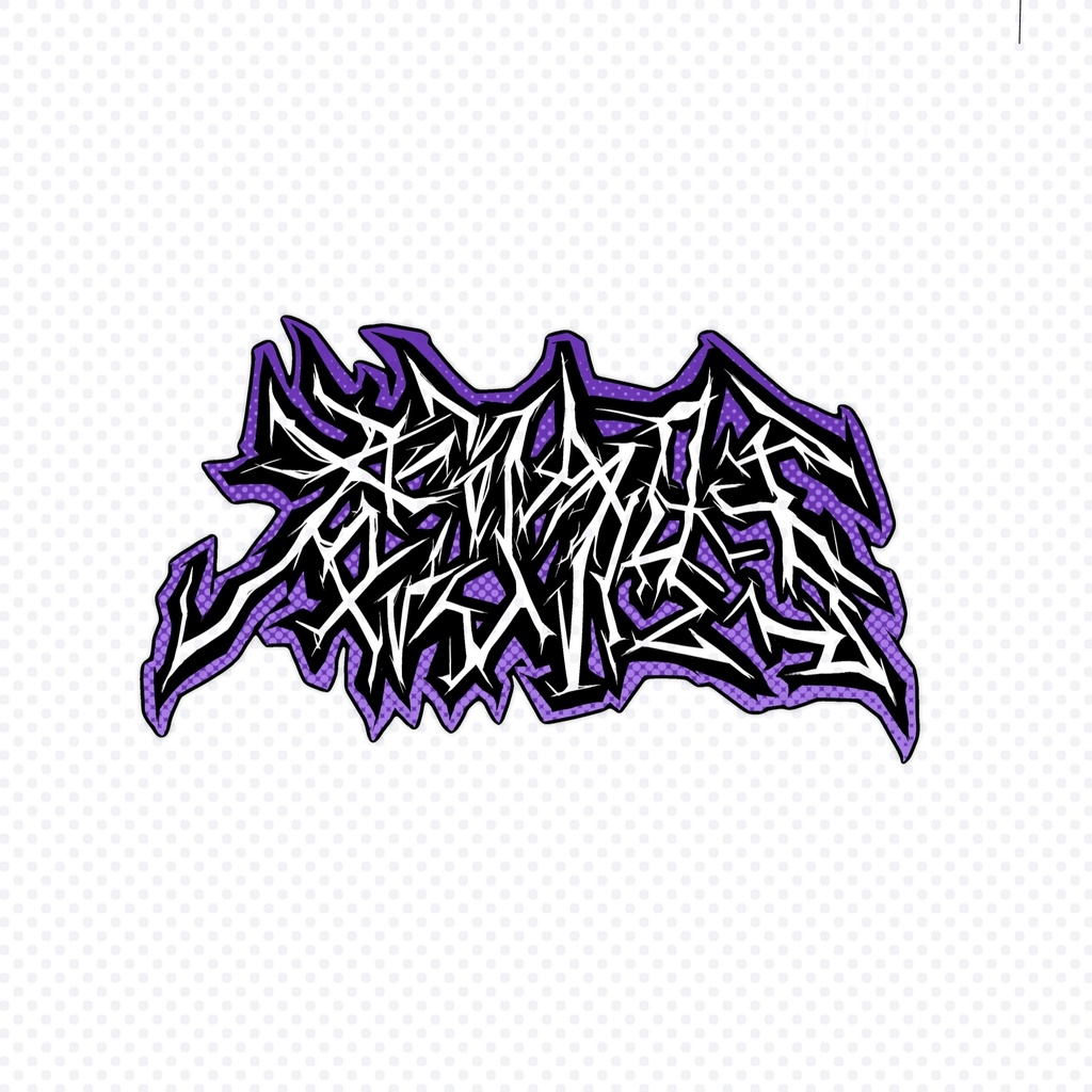 【君河今日子】Logoステッカー