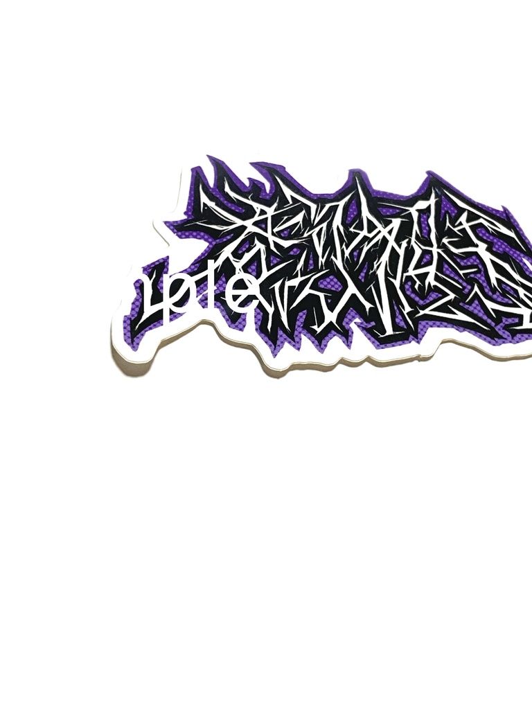 【君河今日子】Logoステッカー