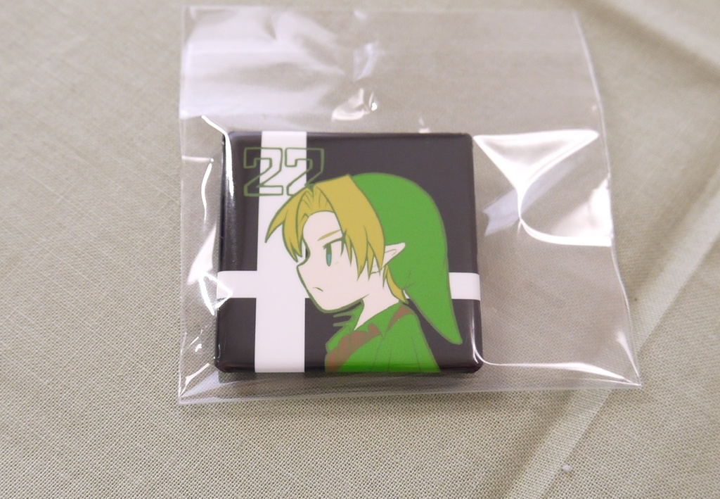 スマブラスクエア缶バッジ【全6種類】