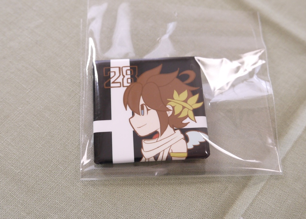 スマブラスクエア缶バッジ【全6種類】