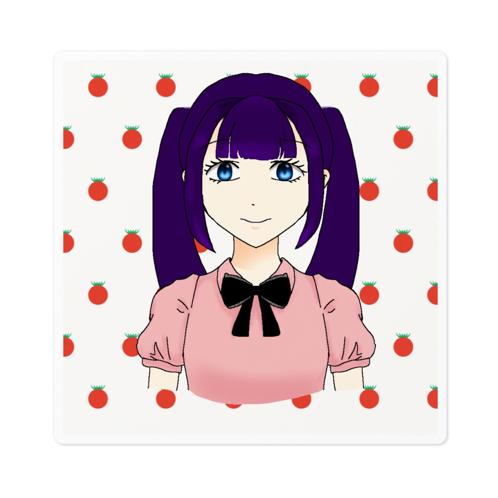 あくねちゃんステッカー　ナイトメアVer2