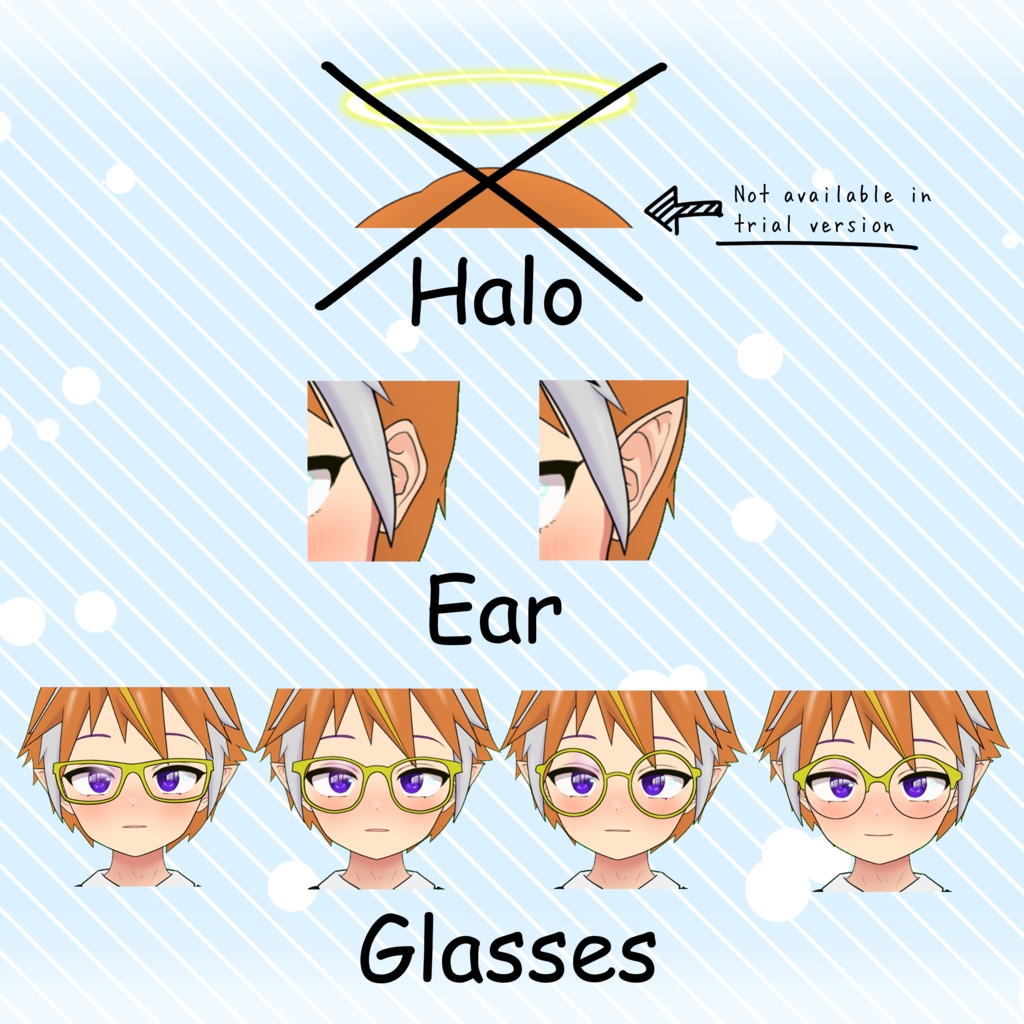 【FreeDL】Live2D_お試し用モデルVer.2 (Trial Model Ver.2)