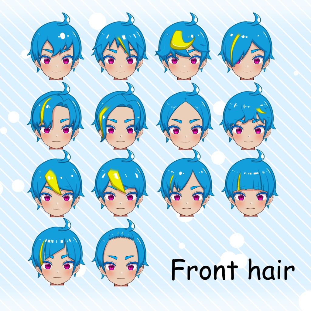 【Live2D_VST】カスタムモデル004_Customizable Model004