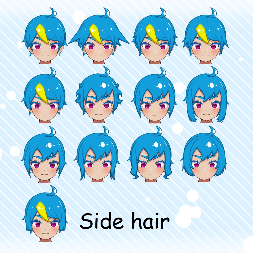 【Live2D_VST】カスタムモデル004_Customizable Model004