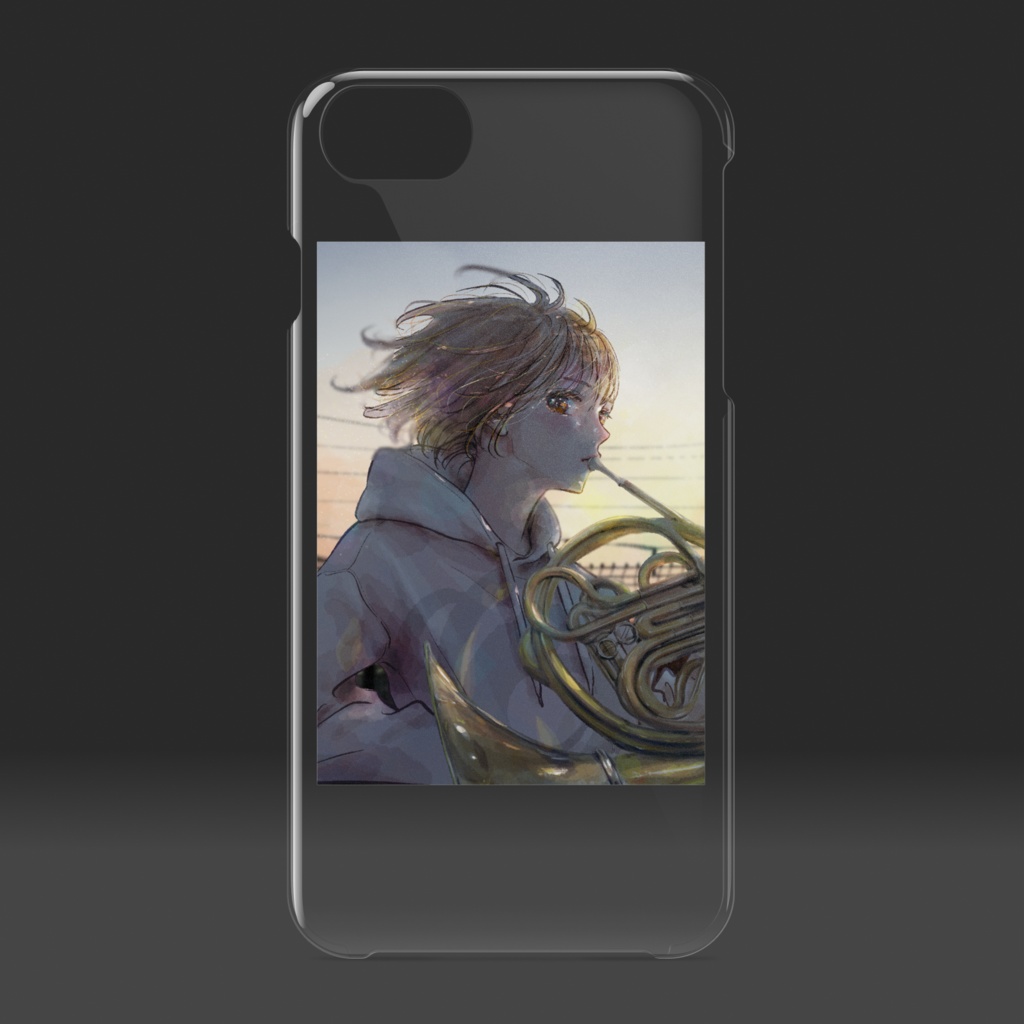 ホルン女子iPhoneケース