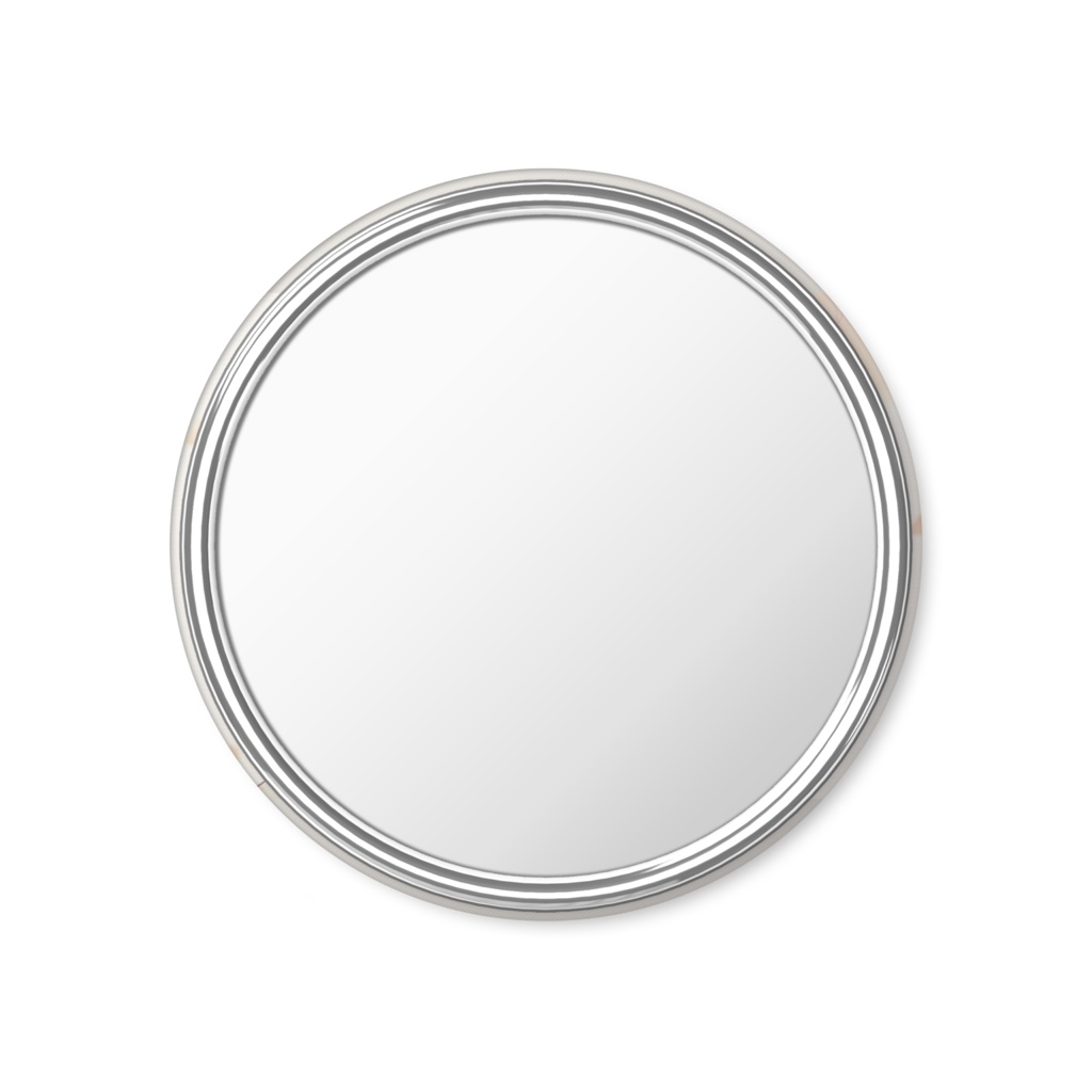 桜の女の子缶ミラー