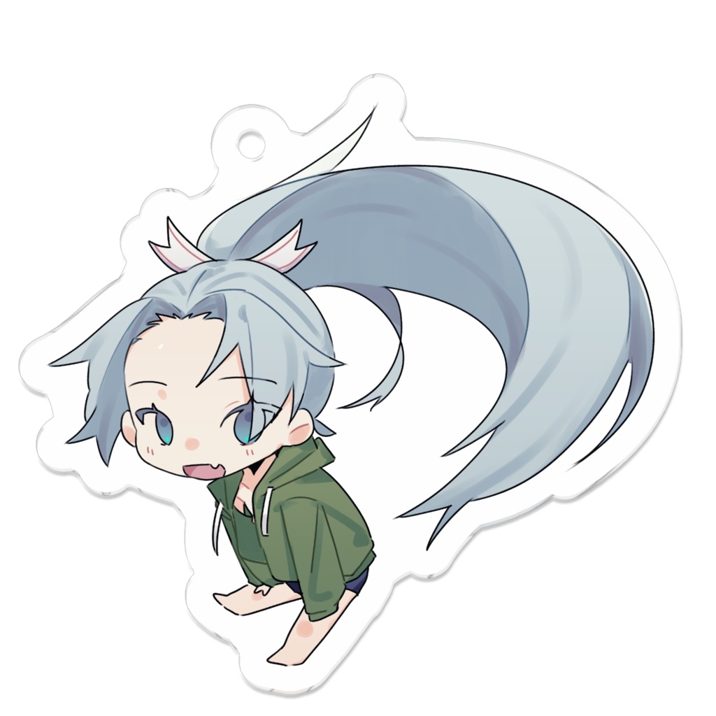 ろれーぬ 1周年記念 アクリルキーホルダー 50mm×50mm