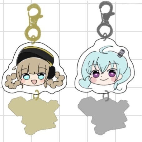 なるとアクリルキーホルダー
