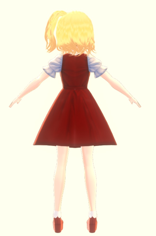 イカロす式 フランドール・スカーレット 3Dモデル