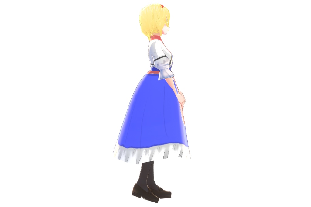 【衣装テクスチャ&3Dモデル】アリス・マーガトロイド【VRoid】
