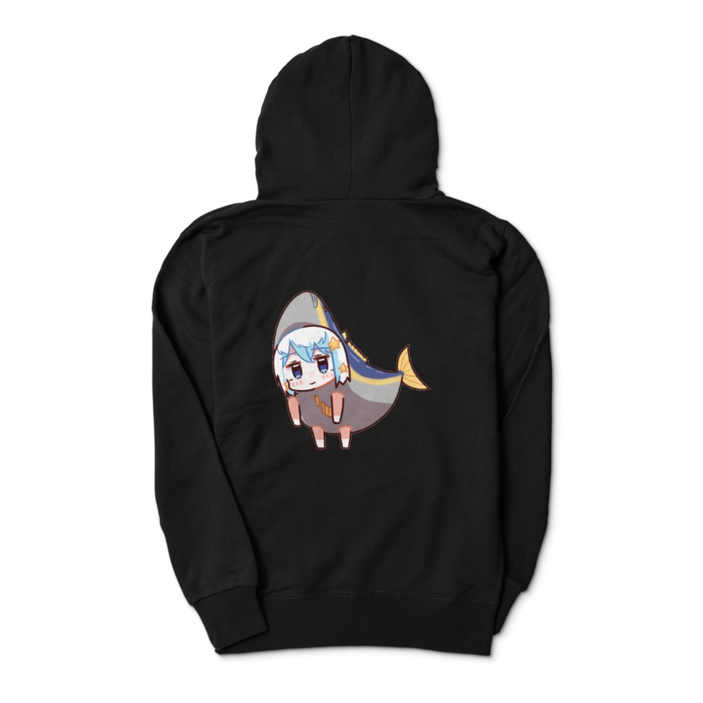 【背面】ぶりつばさちゃんパーカー