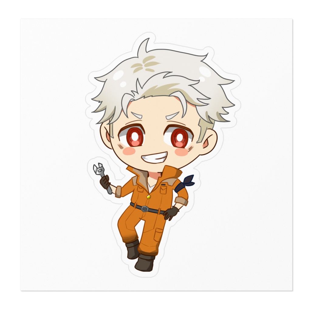 綱木金太郎 デフォルメ ステッカー