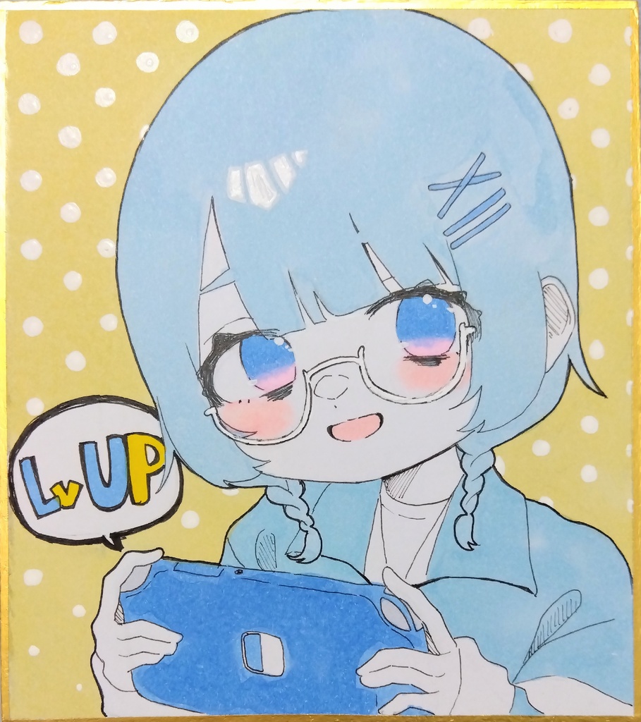 🎮️🪽ミニ色紙