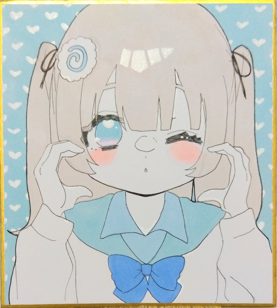 🍥🪽ミニ色紙