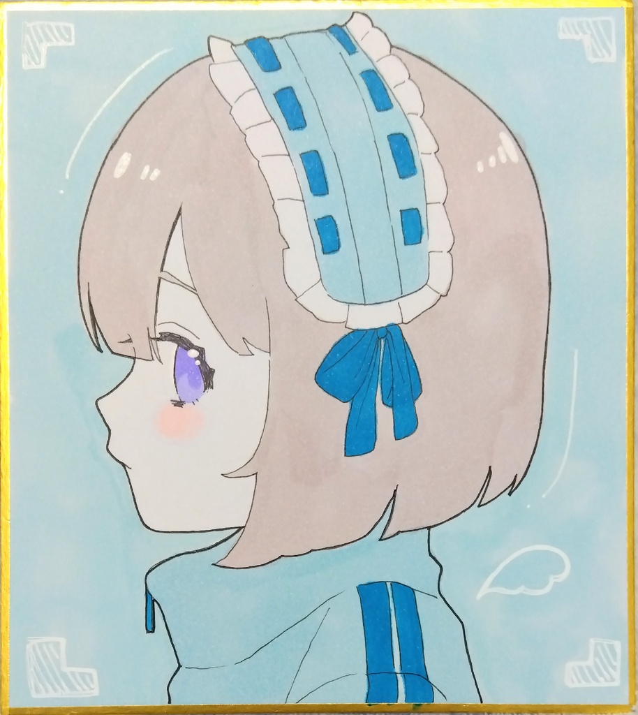 🌛🪽ミニ色紙