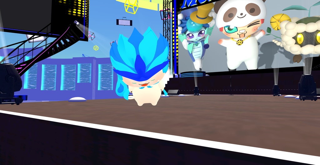 【3Dアバター】ひのまる_タイプB(青色)