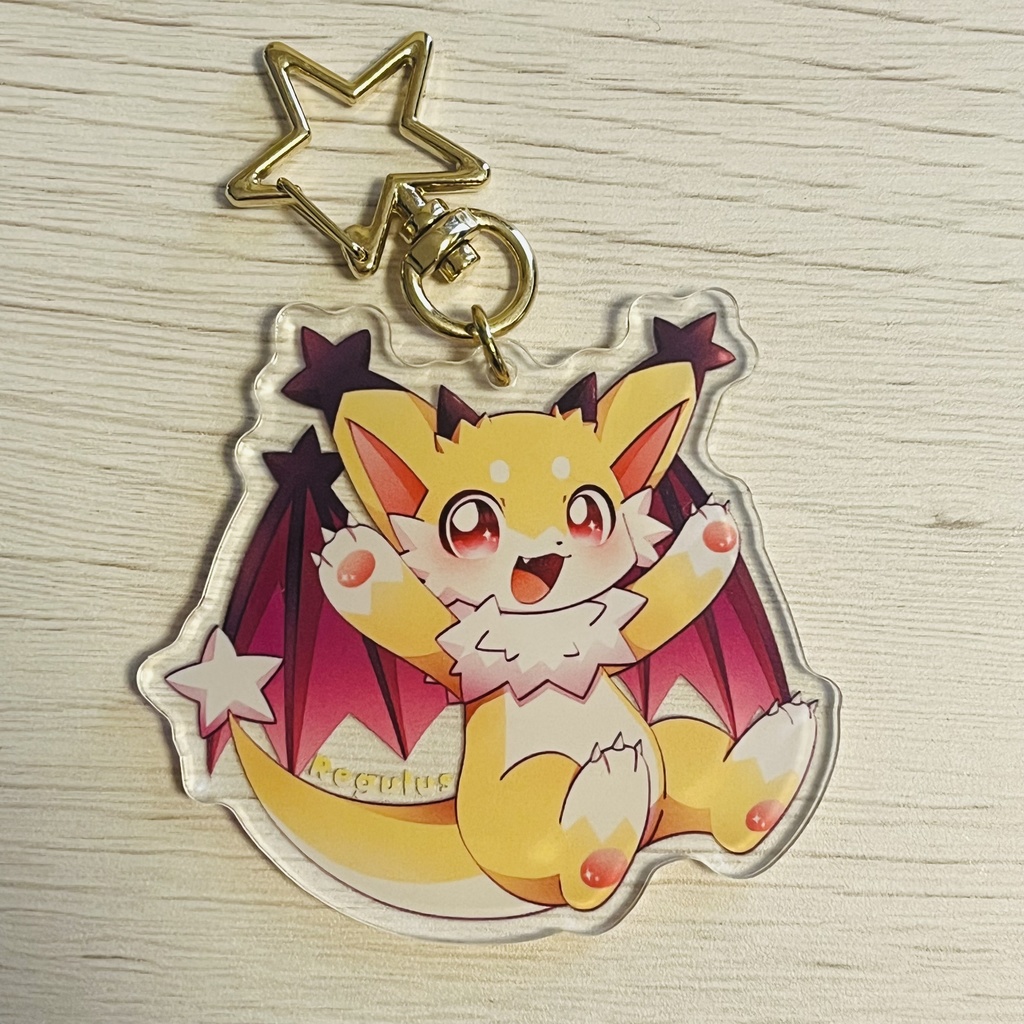 レグルス アクリルキーホルダー