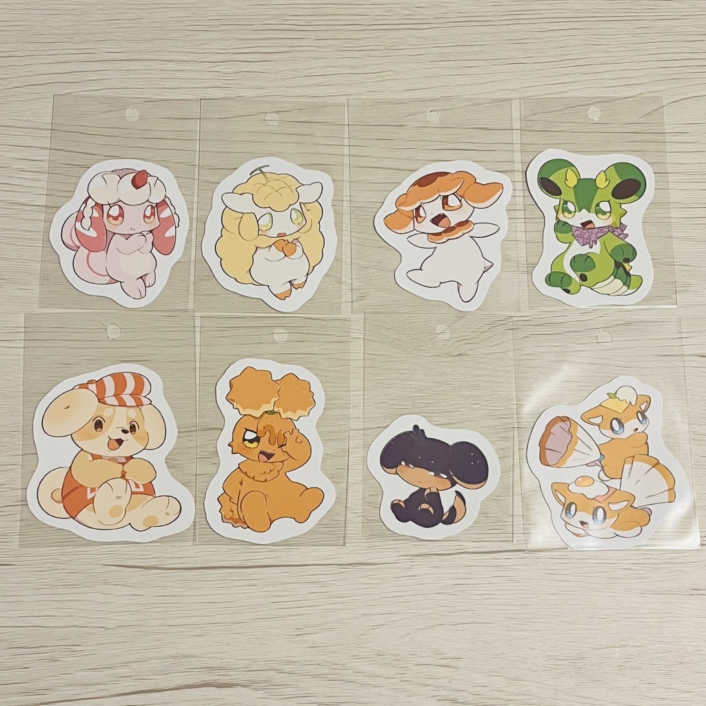 【パンびより】ダイカットステッカー(全8種)