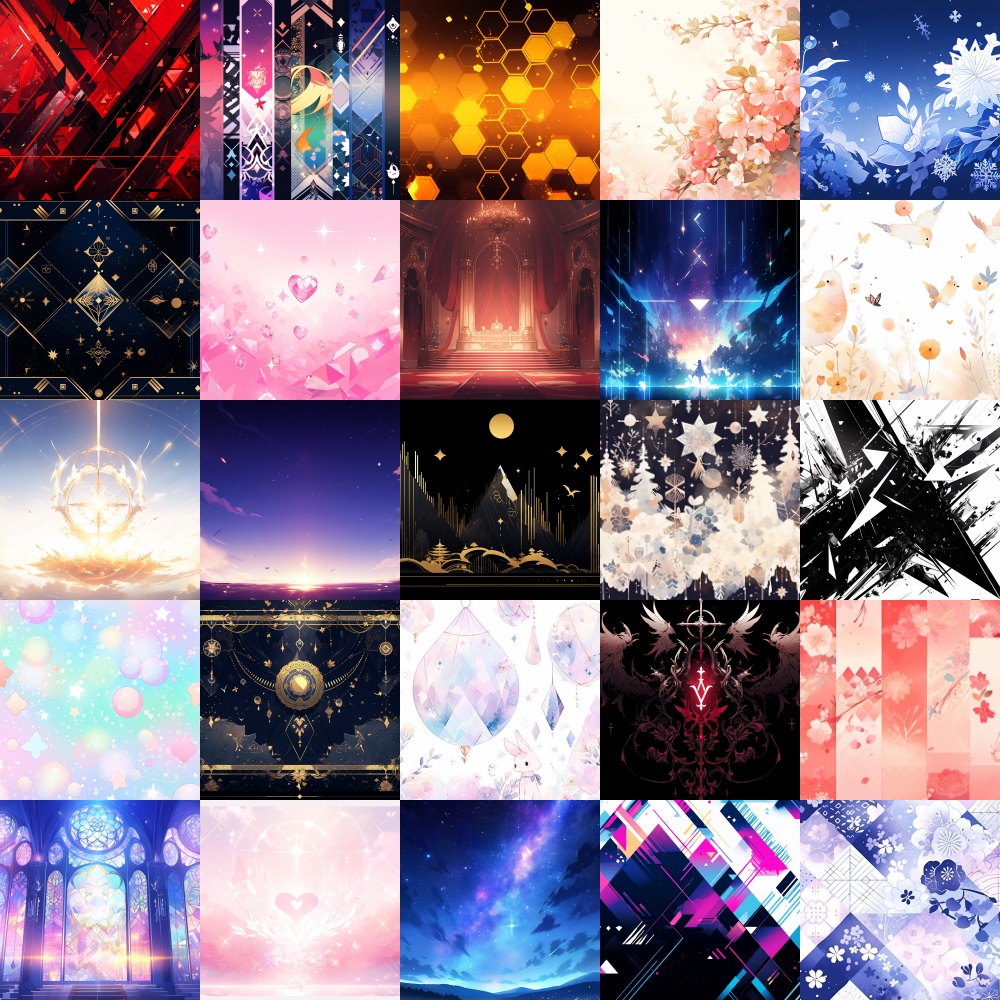 フリー素材背景集 Artificial Intelligence