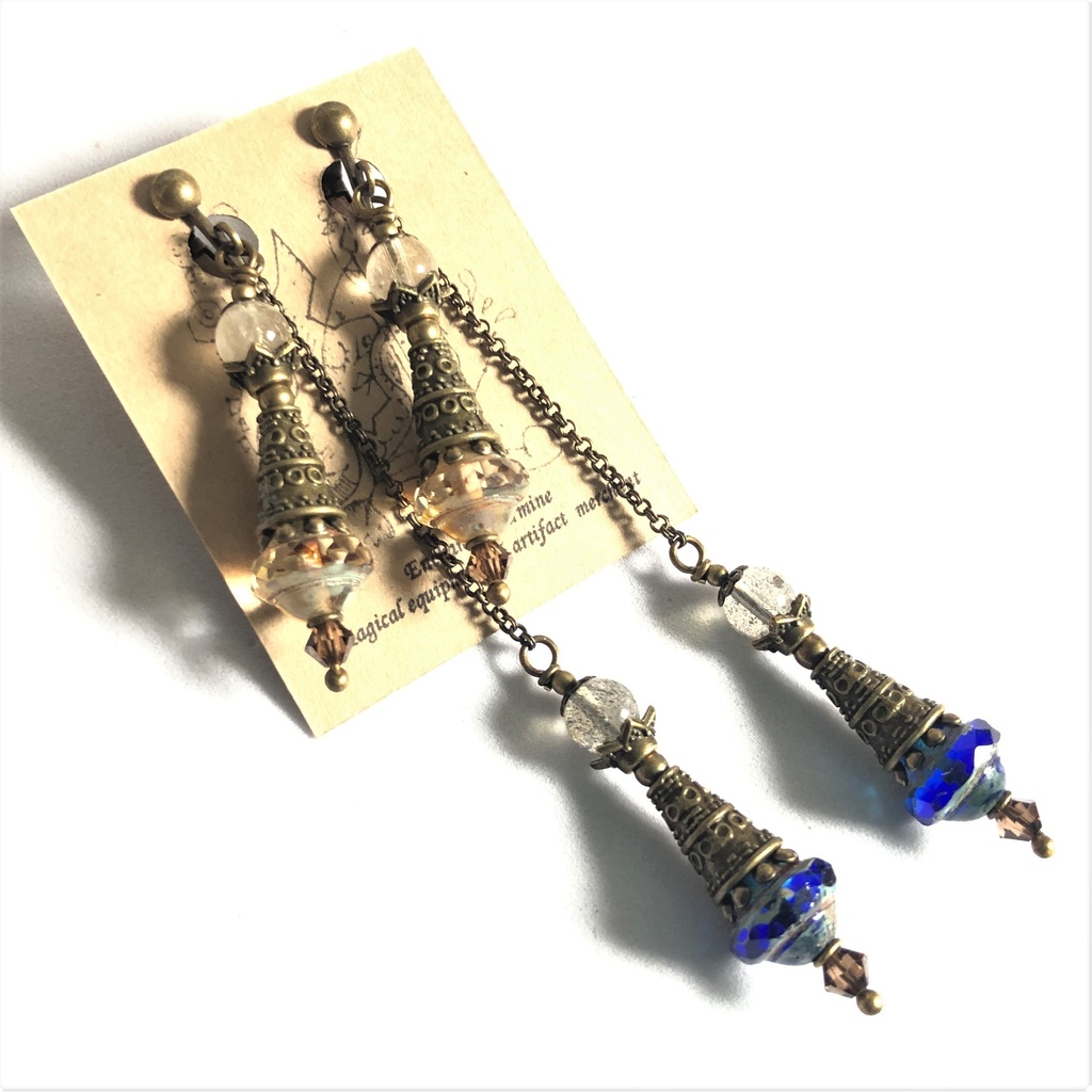 月蝕を纏う耳飾り