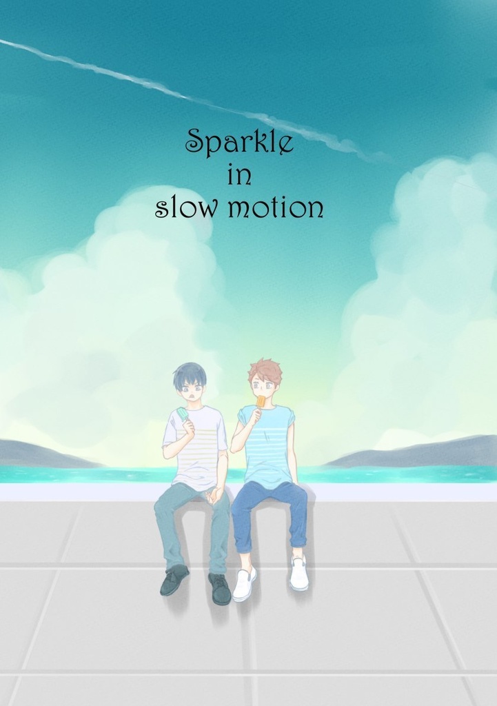 Sparkle in slow motion