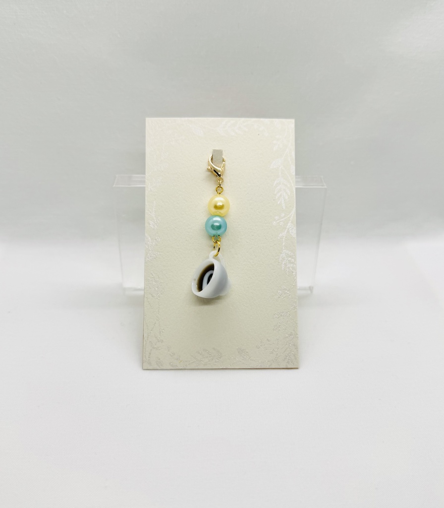 【夏五イメージカラー】コーヒーのチャーム