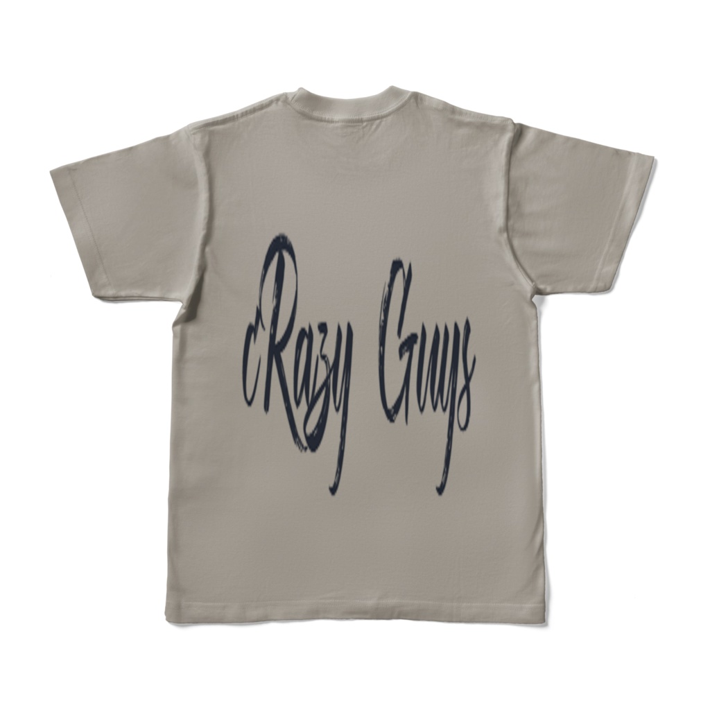 cRazy Guys オリジナルTシャツ(両面ロゴ)