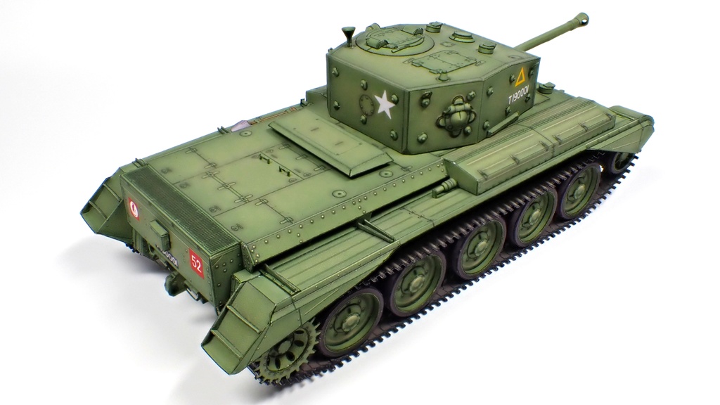 クロムウェル巡航戦車 ペーパークラフト