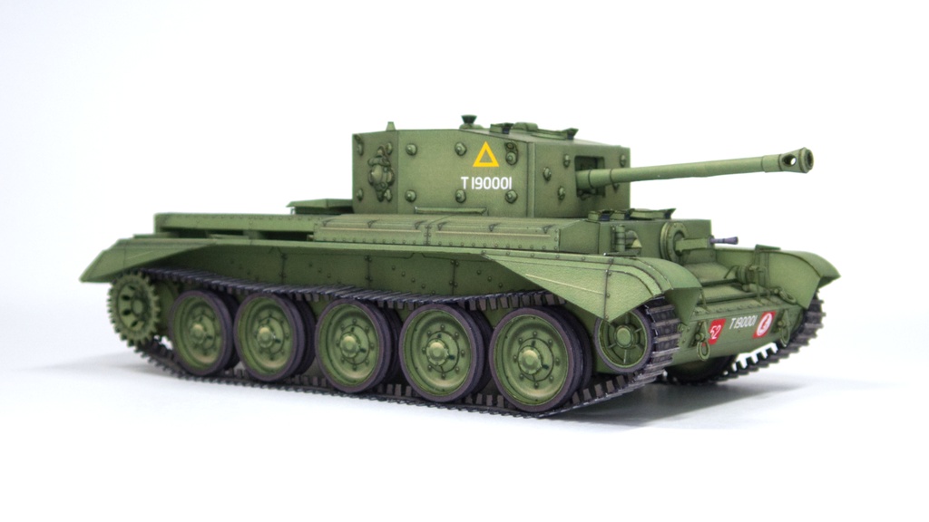 クロムウェル巡航戦車 ペーパークラフト