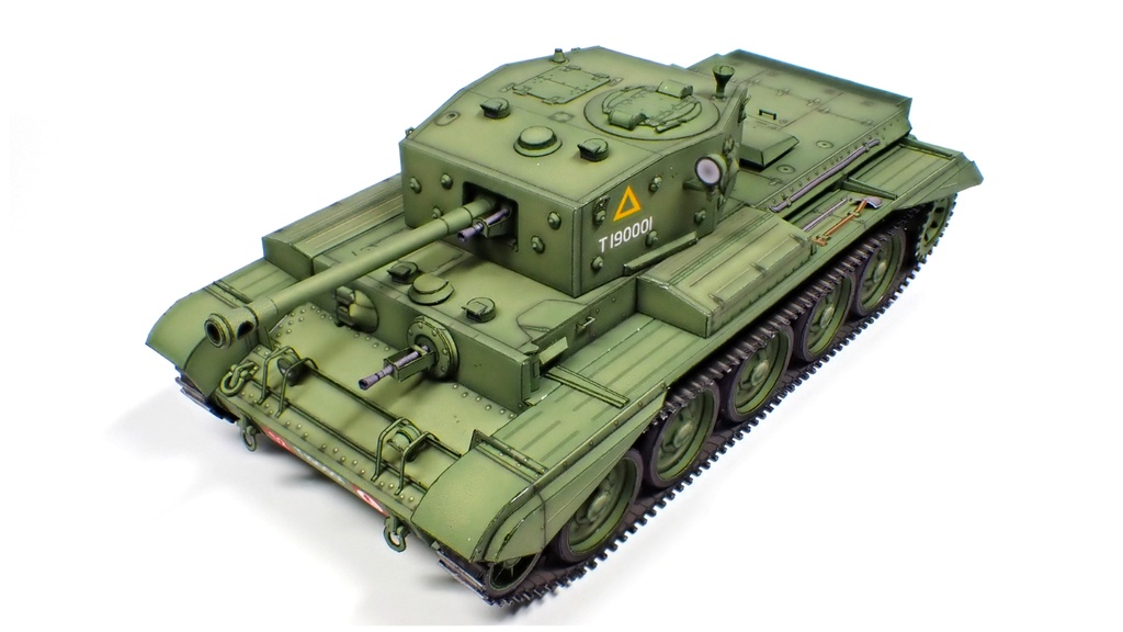 クロムウェル巡航戦車 ペーパークラフト