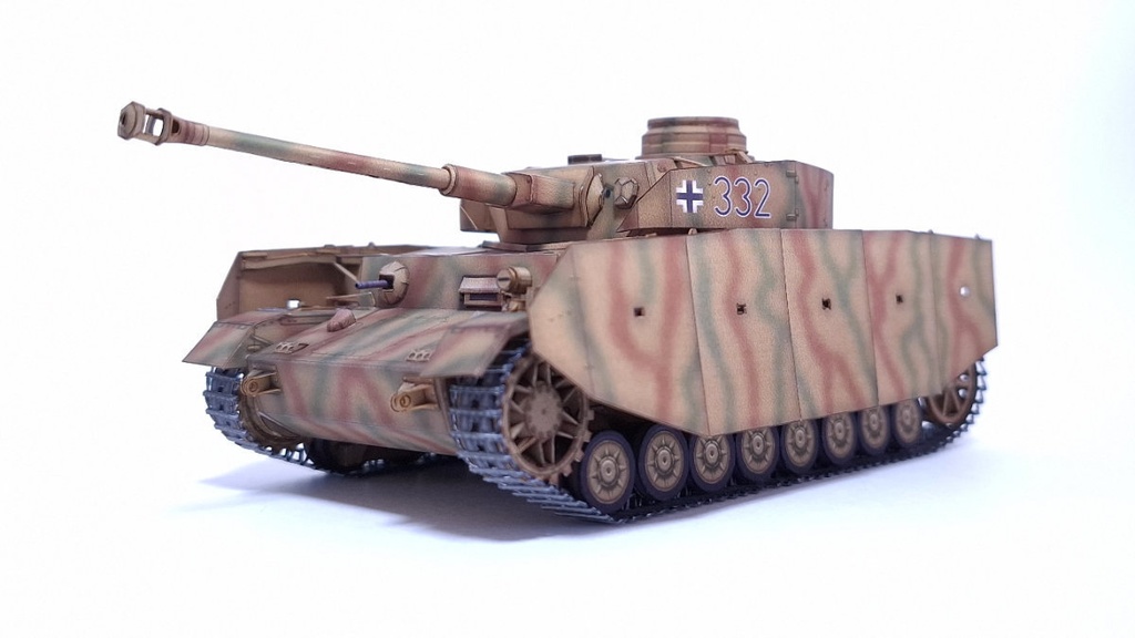 Ⅳ号戦車H型 ペーパークラフト